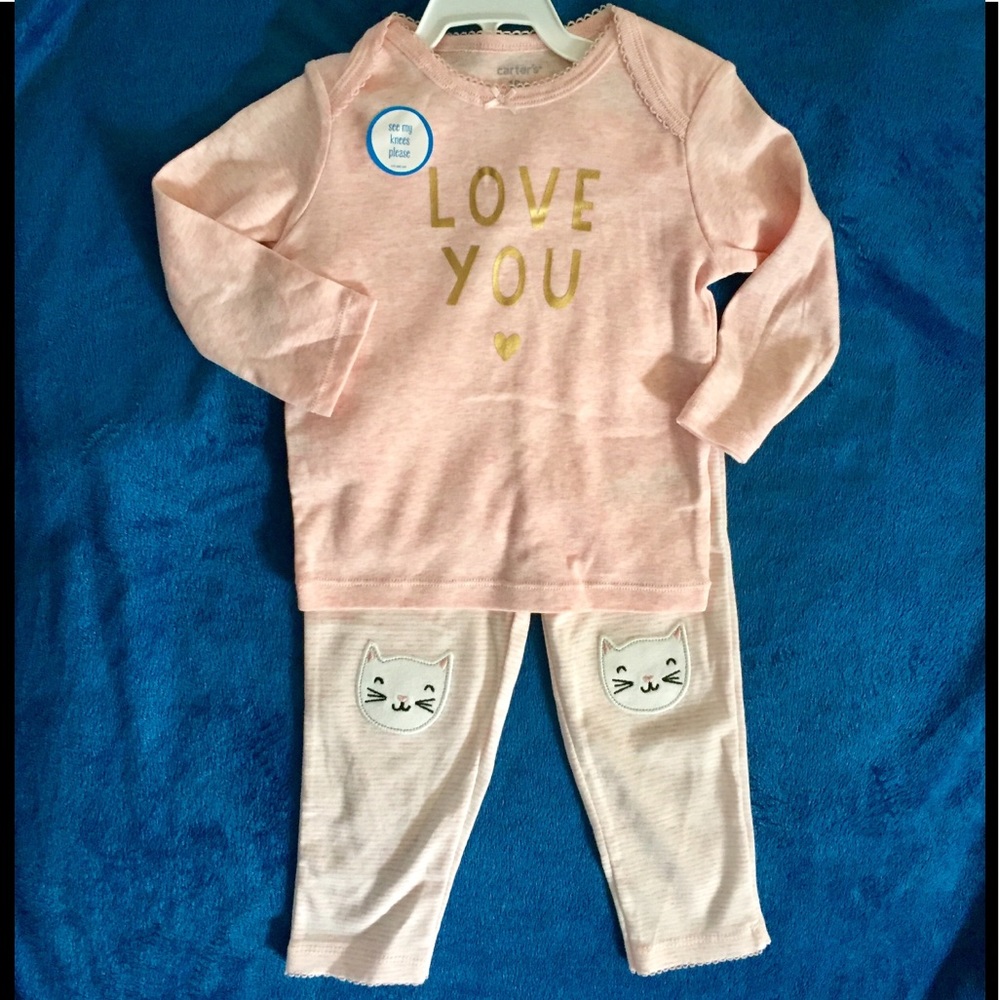 3 piece kitty face design set